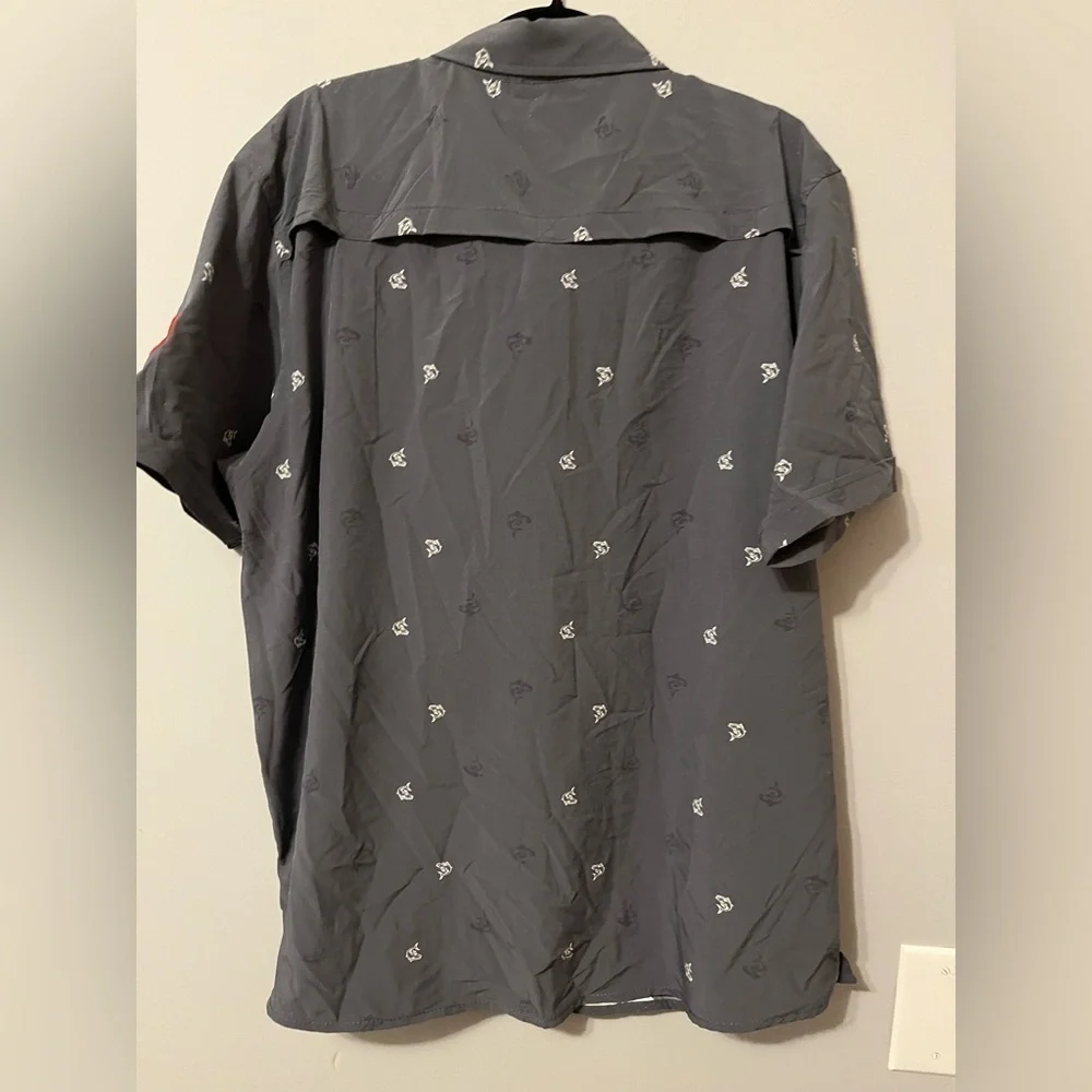 Canada Weathergear Men's Dark Gray Short Sleeve Shirt XXL